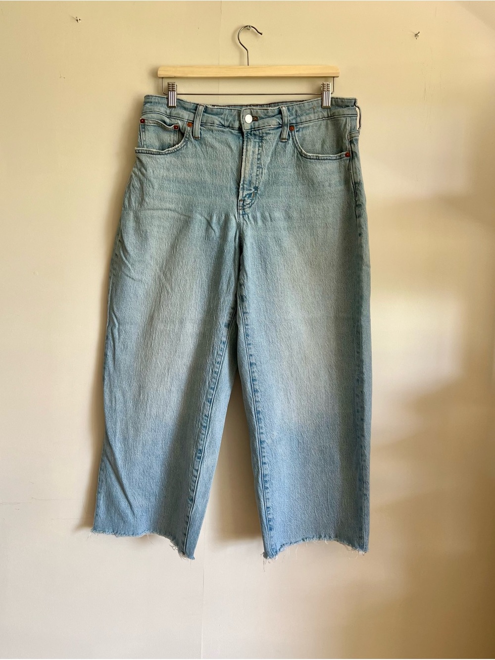 Madewell Elliott The Curvy Perfect Vintage Crop Jeans Size 32 Curvy